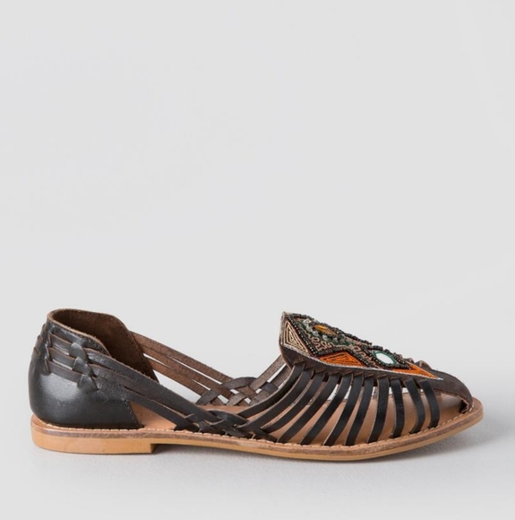 NWOT CL Chinese Laundry Nandi Beaded Hurraches!!!! - Picture 2 of 7